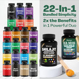 2|6pcs= Buy 2 Get 1 Free, Sports Nutrition Bundle Set, Seamoss Southern Drunk Nightonnax Capsules And Shilaijit Capsules Double Power Bundle, Super Golden Combination, Sports Nutrition, Energy Support, Bone Support, Relaxatio