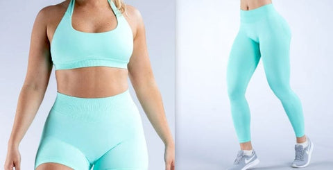 Hip Lift Low Waist Fitness Seamless Yoga Trousers Impact Workout  No Logo Leggings DFYNE