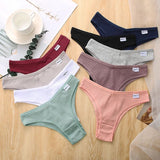 5Pcs Set Women Panties Cotton Underwear M-XL Comfortable