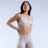 Dfyne Shorts Set Ultra-fine Extinction Nylon Halter Bra Underwear Suit DFYNE 2PCS SET With Logo