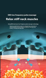 Neck Massager Adults Cervical Spine Relief Traction Portable Neck Head Acupuncture Point Massage Pillow