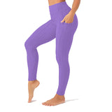 Women Colorful Ruched Scrunch Butt Lifting Fitness Yoga Pants Tight High Waist Bubble Jacquard Workout stretch Sport Leggings