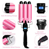 3 Barrels Hair Curling Iron Automatic Perm Splint Ceramic Hair