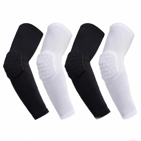 new-high-quality-honeycomb-sponge-basketball-elbow-pad-sports-arm-sleeve