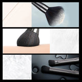 Black 8pcs Makeup Brush High End Make