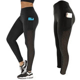 Pocket yoga pants buttock pants