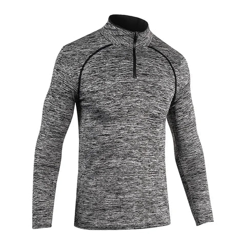 Slim Shirts Men Sport Long Sleeve