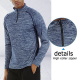 Slim Shirts Men Sport Long Sleeve