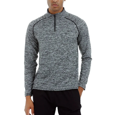 Slim Shirts Men Sport Long Sleeve