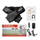 Heat Car Office Home Massager Belt Pain Relief Neck Shoulder Massager