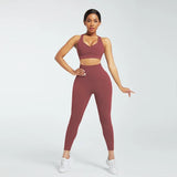 High Waist Yoga Sets 3 Piece Gym Fitness Set Women Yoga Set