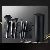 Black 8pcs Makeup Brush High End Make