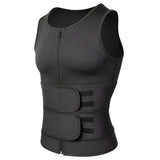 Men Body Shaper Waist Trainer Sauna Suit Sweat Vest Slimming Underwear Fat Burner