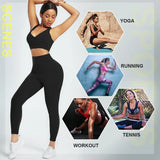 High Waist Yoga Sets 3 Piece Gym Fitness Set Women Yoga Set