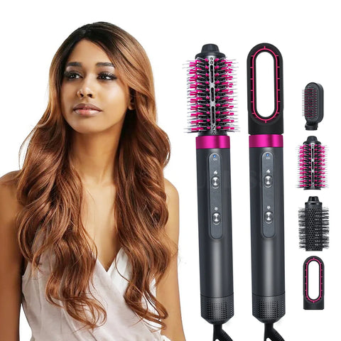 Electric Hair Blower Brush Negative Ion Hair Dryer Brush 4