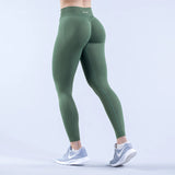 Hip Lift Low Waist Fitness Seamless Yoga Trousers Impact Workout  No Logo Leggings DFYNE