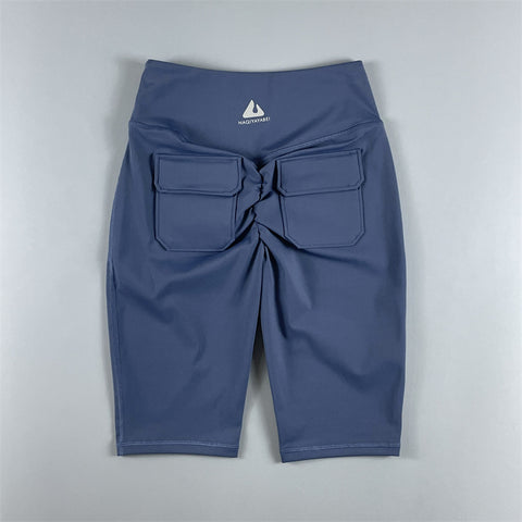Yoga High-Waist Quick-Drying Slim Looking Workout Cropped Pants