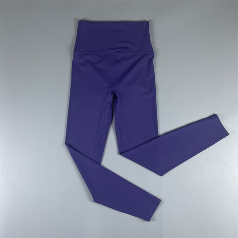 Brushed High Waist Cropped Pants Peach Hip Quick-Drying Yoga Leggings