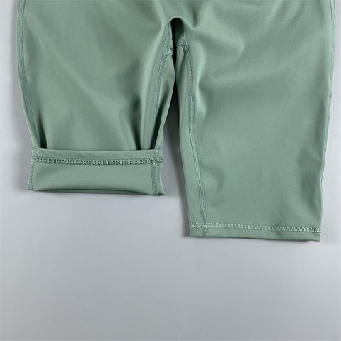 Yoga High-Waist Quick-Drying Slim Looking Workout Cropped Pants