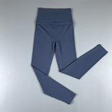 Brushed High Waist Cropped Pants Peach Hip Quick-Drying Yoga Leggings