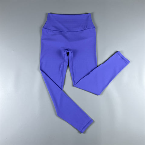 Brushed High Waist Cropped Pants Peach Hip Quick-Drying Yoga Leggings