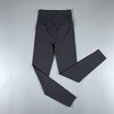 Brushed High Waist Cropped Pants Peach Hip Quick-Drying Yoga Leggings