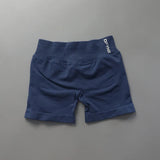 Impact Shorts Low Ribbed Band Yoga Shorts Seamless Scrunch Bum Workout