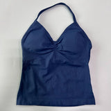 Impact Longline Strappy Gym Top Backless Women Built-in Bra With Pad Breathable Gym Clothes Running Yoga Vest Tank Tops XS-XL