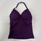 Impact Longline Strappy Gym Top Backless Women Built-in Bra With Pad Breathable Gym Clothes Running Yoga Vest Tank Tops XS-XL