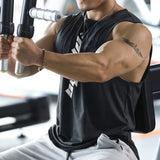 2025 NEW Fitness Sports Tank Tops Men Gyms Workout Sleeveles Shirt Male Summer Loose Undershirt basketball Running men Ves