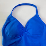 Impact Longline Strappy Gym Top Backless Women Built-in Bra With Pad Breathable Gym Clothes Running Yoga Vest Tank Tops XS-XL