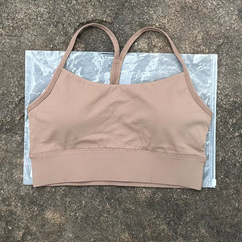 Women's Sports Yoga Bra Wth Y-back Women's Soft With Chest Pad Yoga Bra Tank Top Shockproof Breathable Underwear