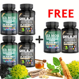 2|6pcs= Buy 2 Get 1 Free, Sports Nutrition Bundle Set, Seamoss Southern Drunk Nightonnax Capsules And Shilaijit Capsules Double Power Bundle, Super Golden Combination, Sports Nutrition, Energy Support, Bone Support, Relaxatio