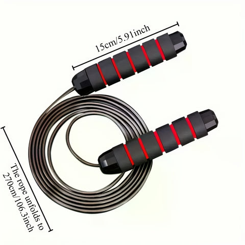 New Jump Rope Steel Wire Jump Rope Sports Adjustable Jump Rope Fitness Exercise Home Sports Equipment