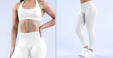 Hip Lift Low Waist Fitness Seamless Yoga Trousers Impact Workout  No Logo Leggings DFYNE