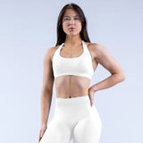 Dfyne Shorts Set Ultra-fine Extinction Nylon Halter Bra Underwear Suit DFYNE 2PCS SET With Logo