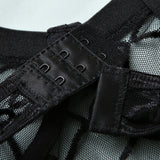 Mesh See-through Underwear Metal Chain Set Lingerie