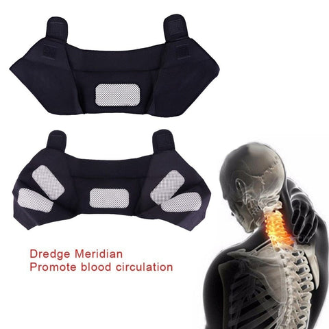  Unisex Heat Therapy Pad Shoulder Muscle Pain Relief Health Care Belt