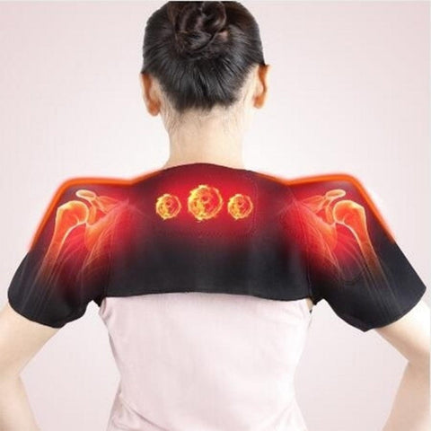  Unisex Heat Therapy Pad Shoulder Muscle Pain Relief Health Care Belt