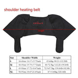  Unisex Heat Therapy Pad Shoulder Muscle Pain Relief Health Care Belt